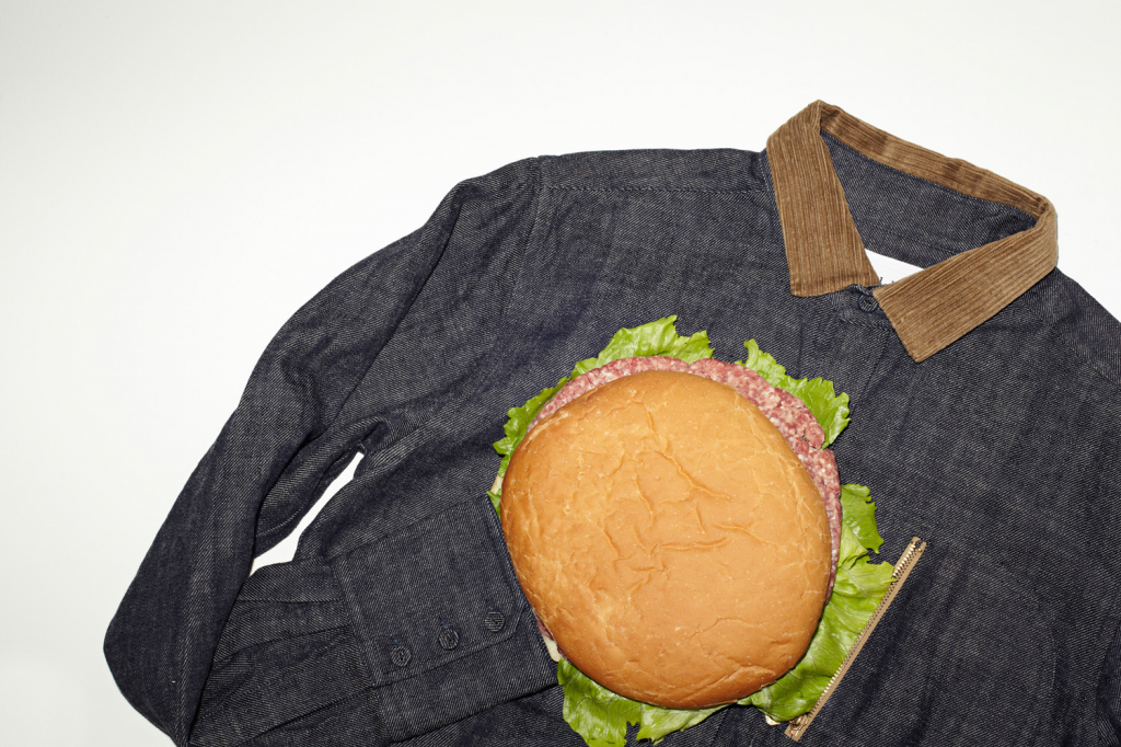 L/S Zip-Pocket Shirt "Denim"