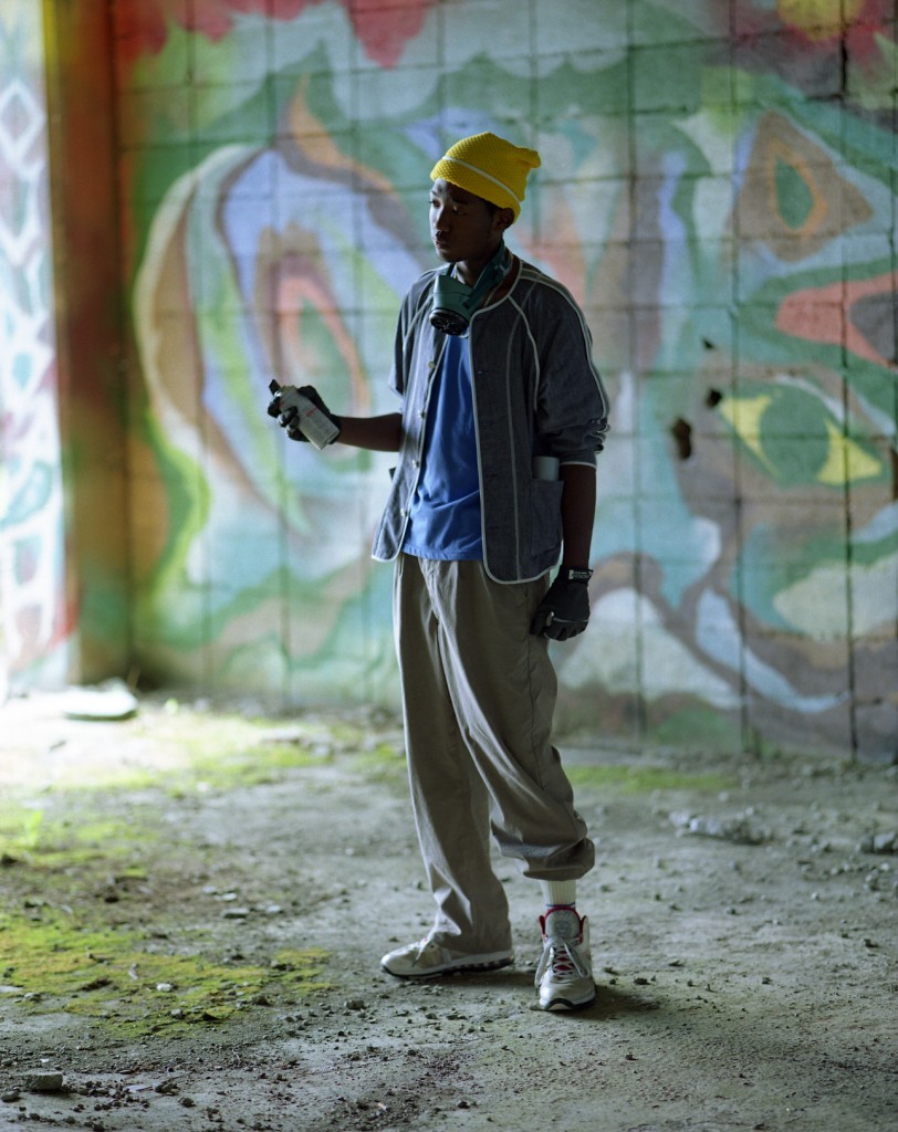 Chino Baseball Shirts × Hand Dyeing 2tuck Pants