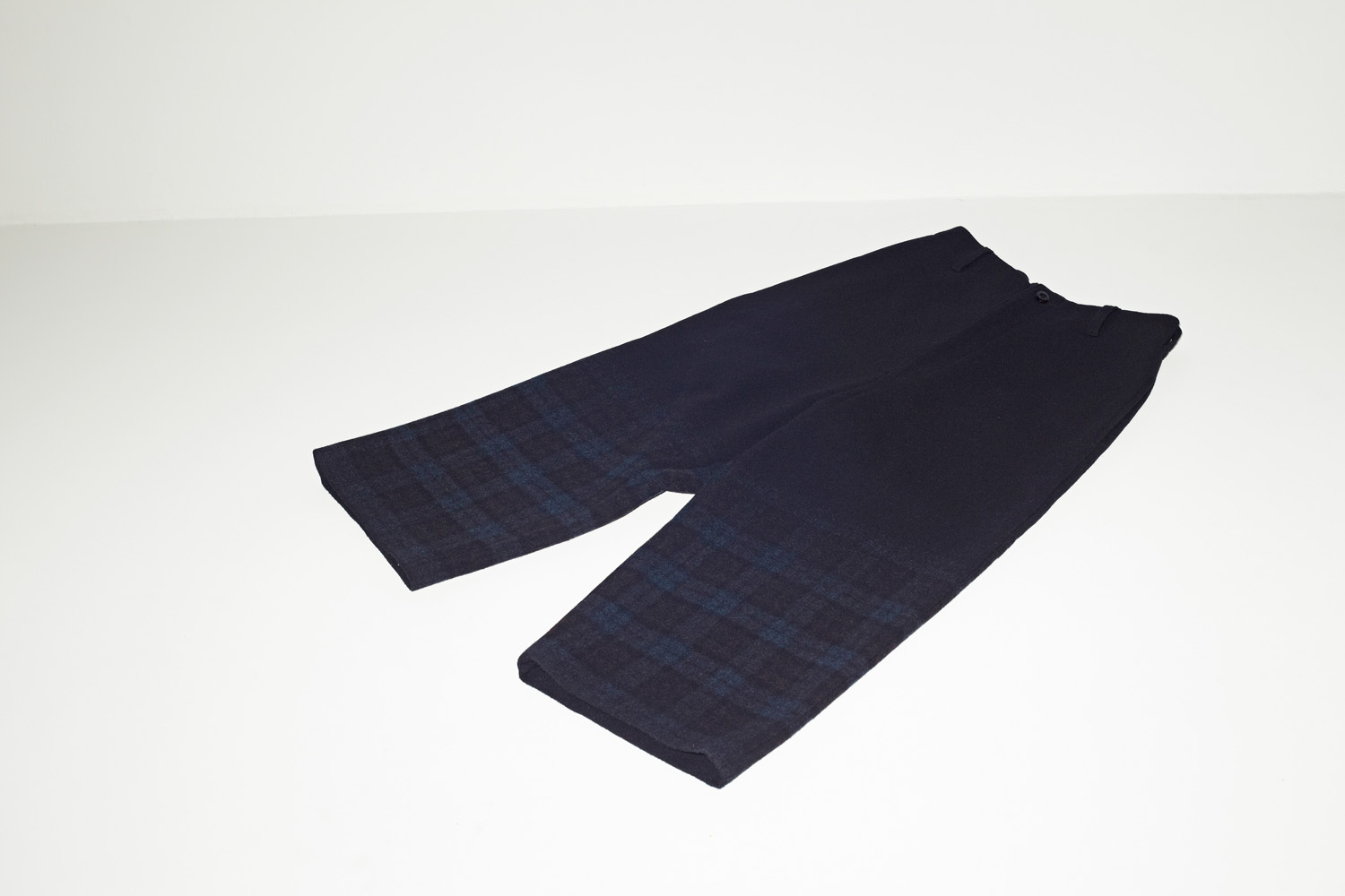 Wool Wide Pants